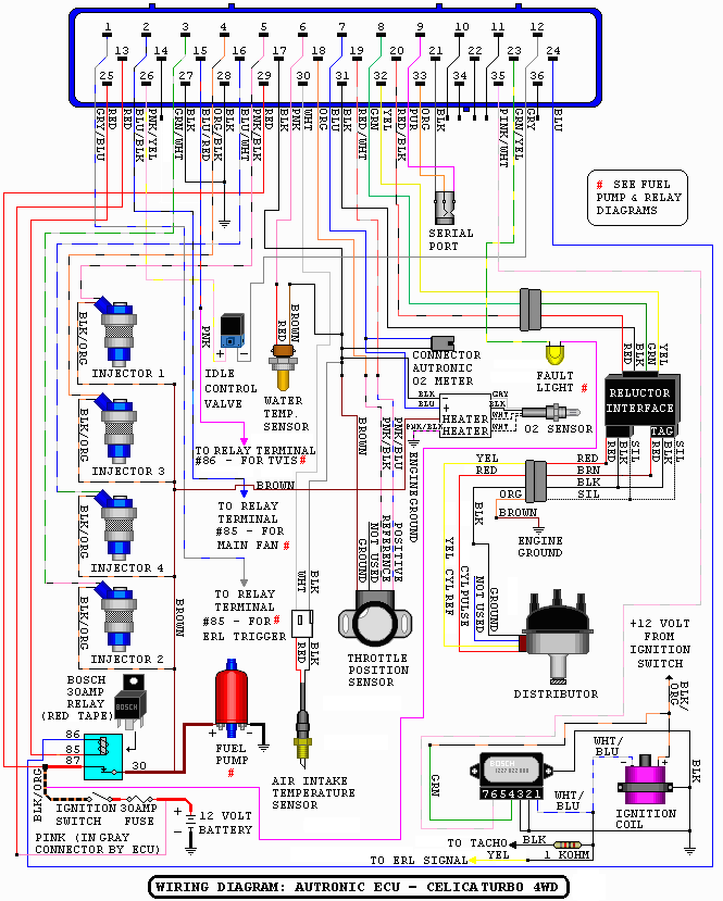 Autronic main wiring diagram Gert